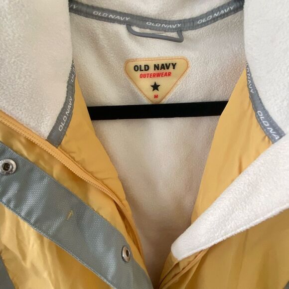 Old Navy Outwear Sherpa Winter Jacket Coat Snow size M VTG - Picture 4 of 11